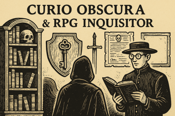 Opening the Hidden Drawer: How Curio Obscura and RPG Inquisitor Collide